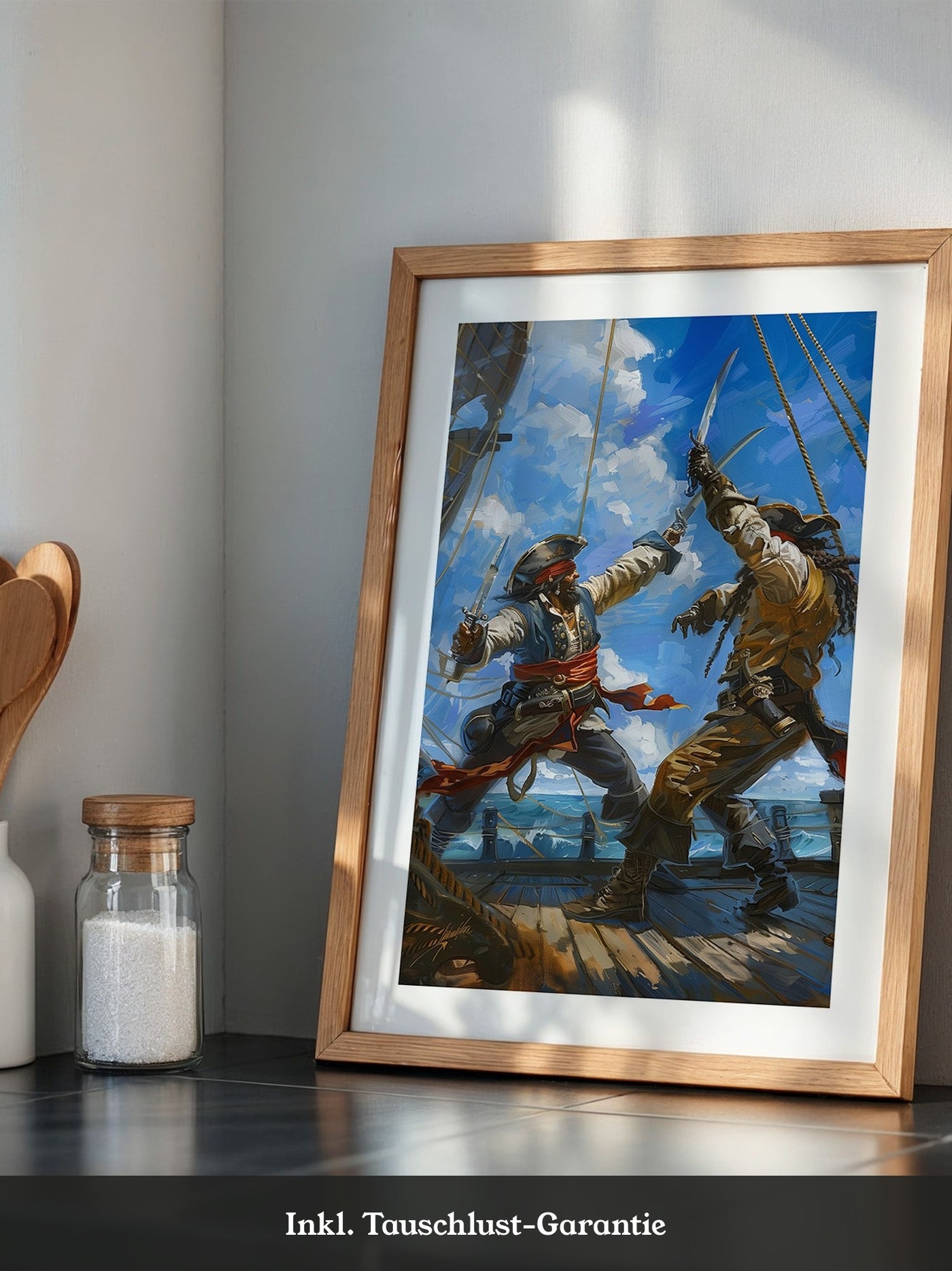 Piratenduell auf hoher See
