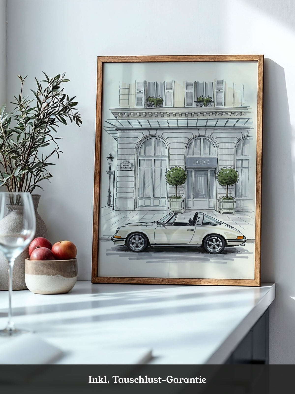 Elfer Cabrio Paris Straße