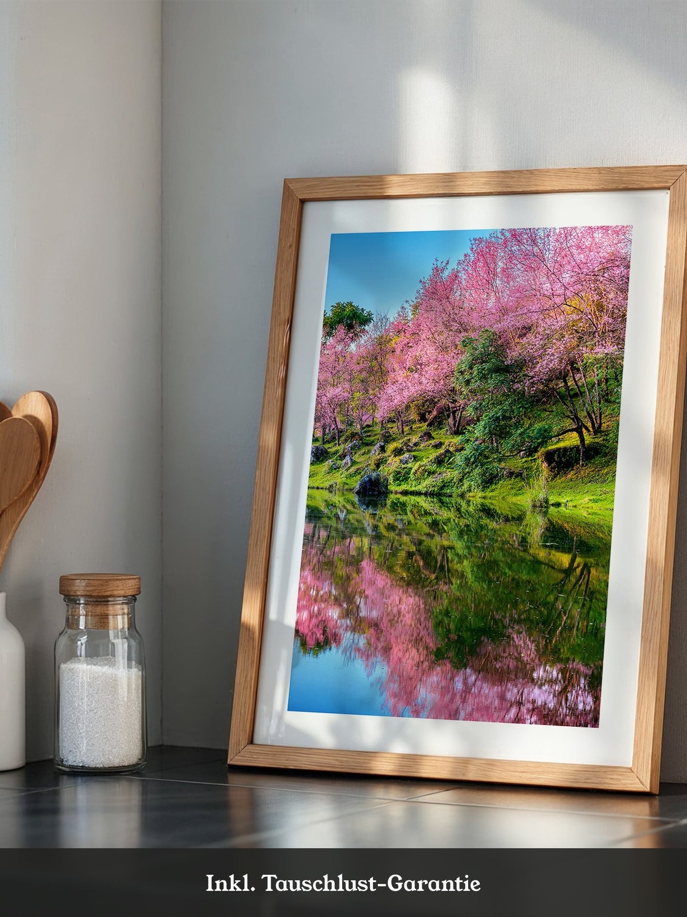 Blüten Spiegelung Frühling