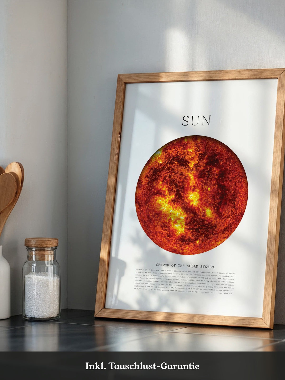 Sonne leuchtend feurig