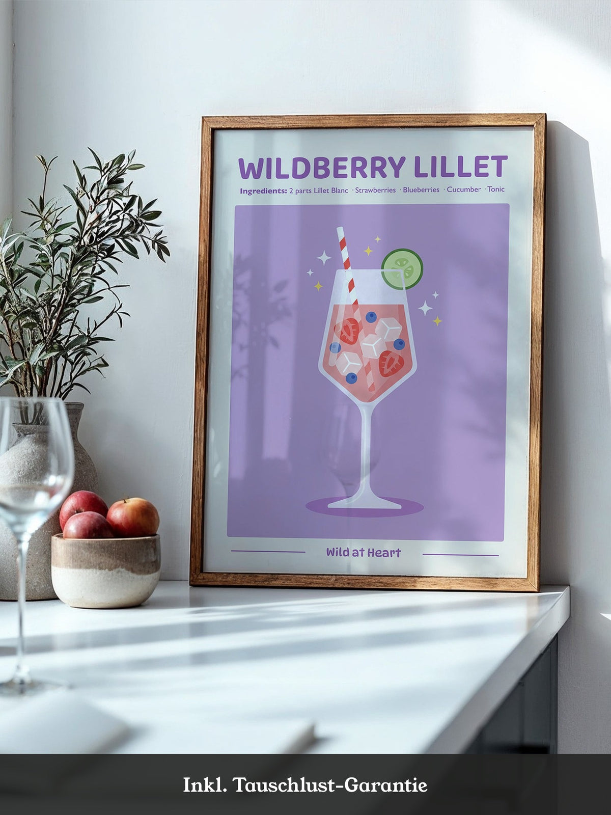 Wildberry Drink Pastellfarben