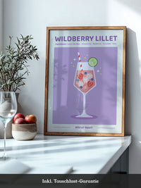 Wildberry Drink Pastellfarben