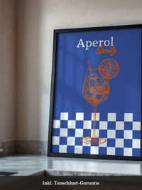 Aperol Spritz Blau Orange