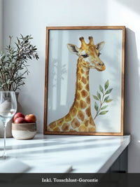 Giraffe Aquarell Sanft