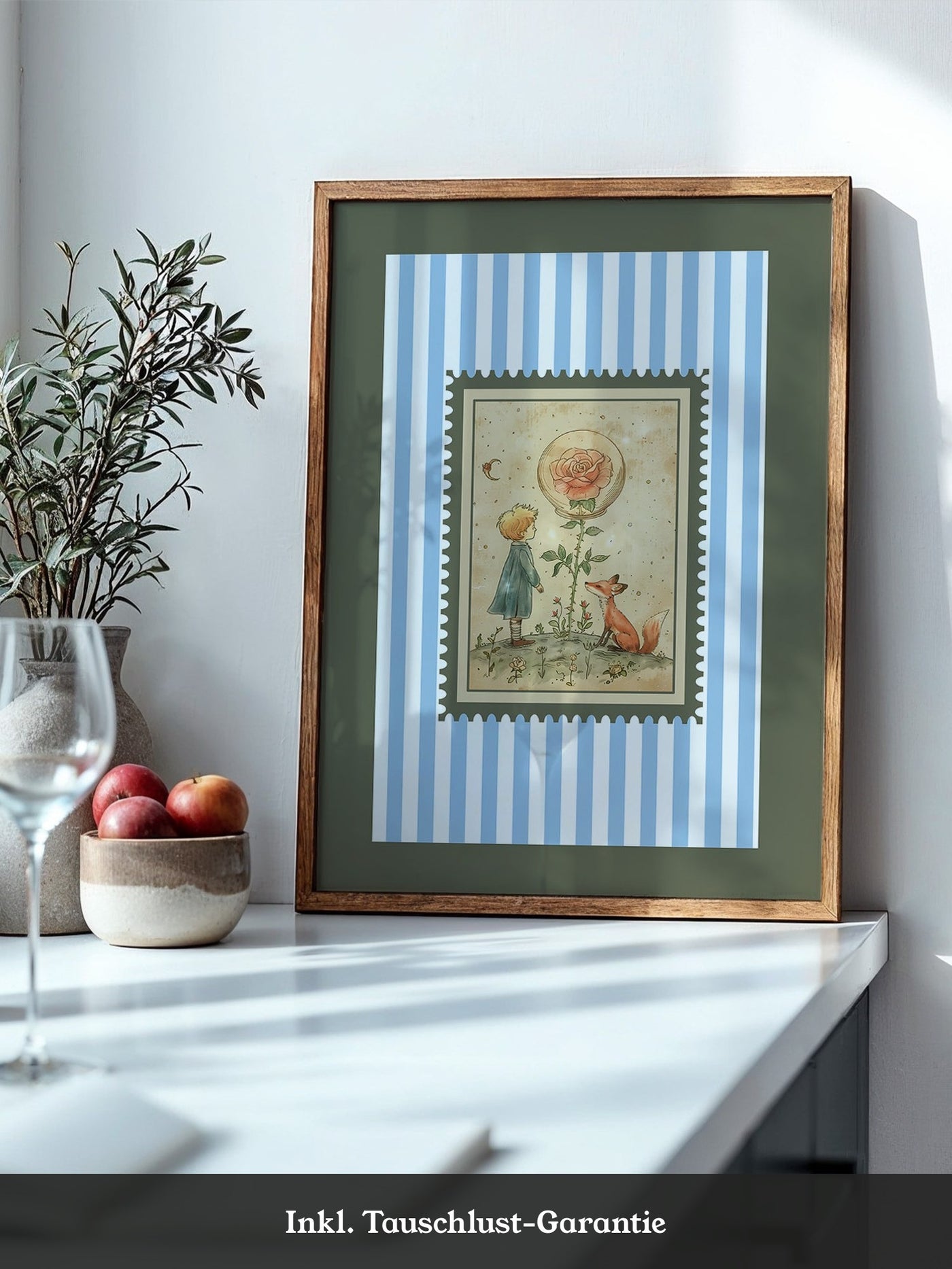 Kleiner Prinz Illustration Vintage