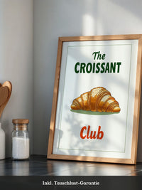 Croissant rustikal Grafik
