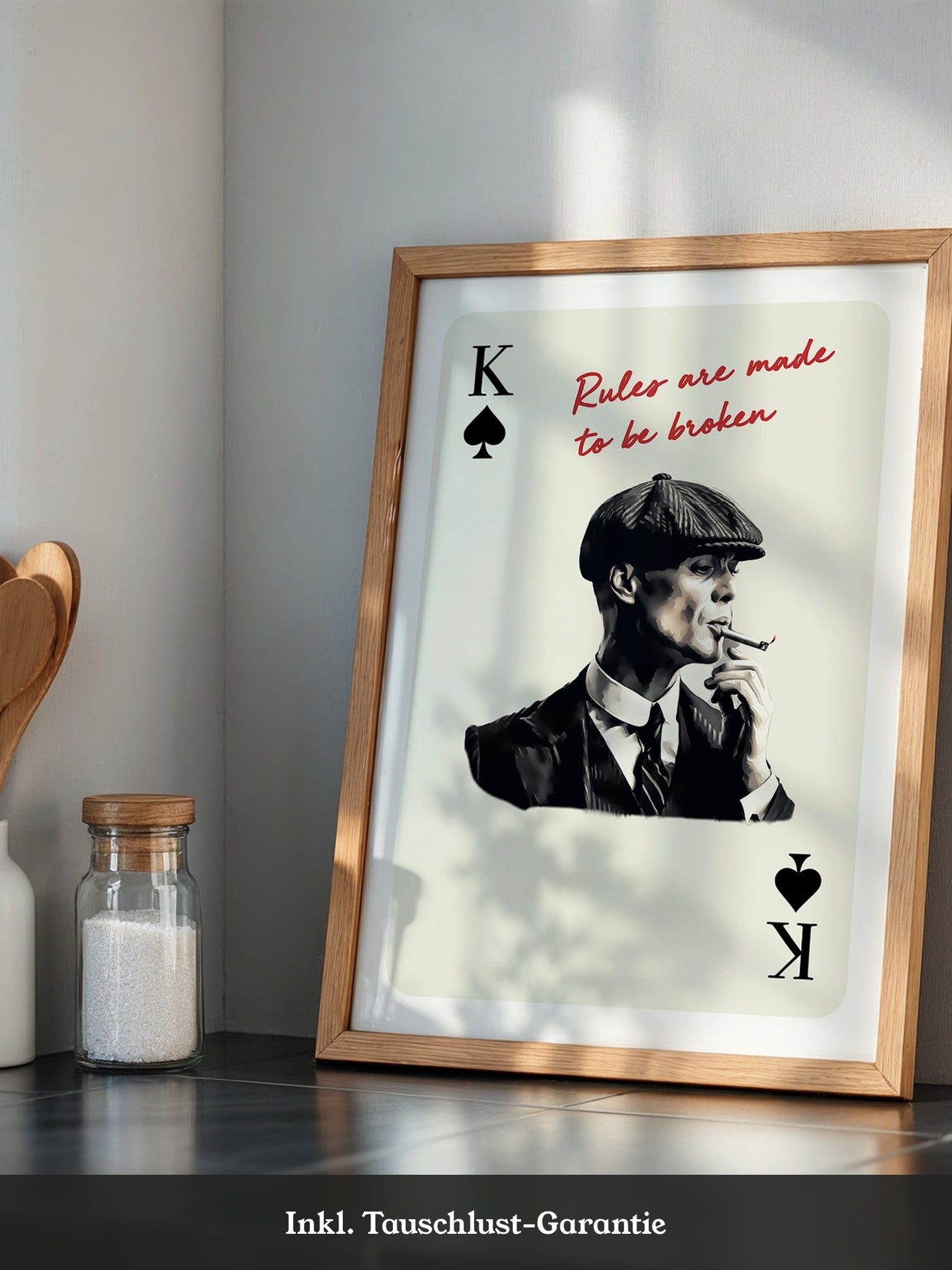Pik König Retro Stil