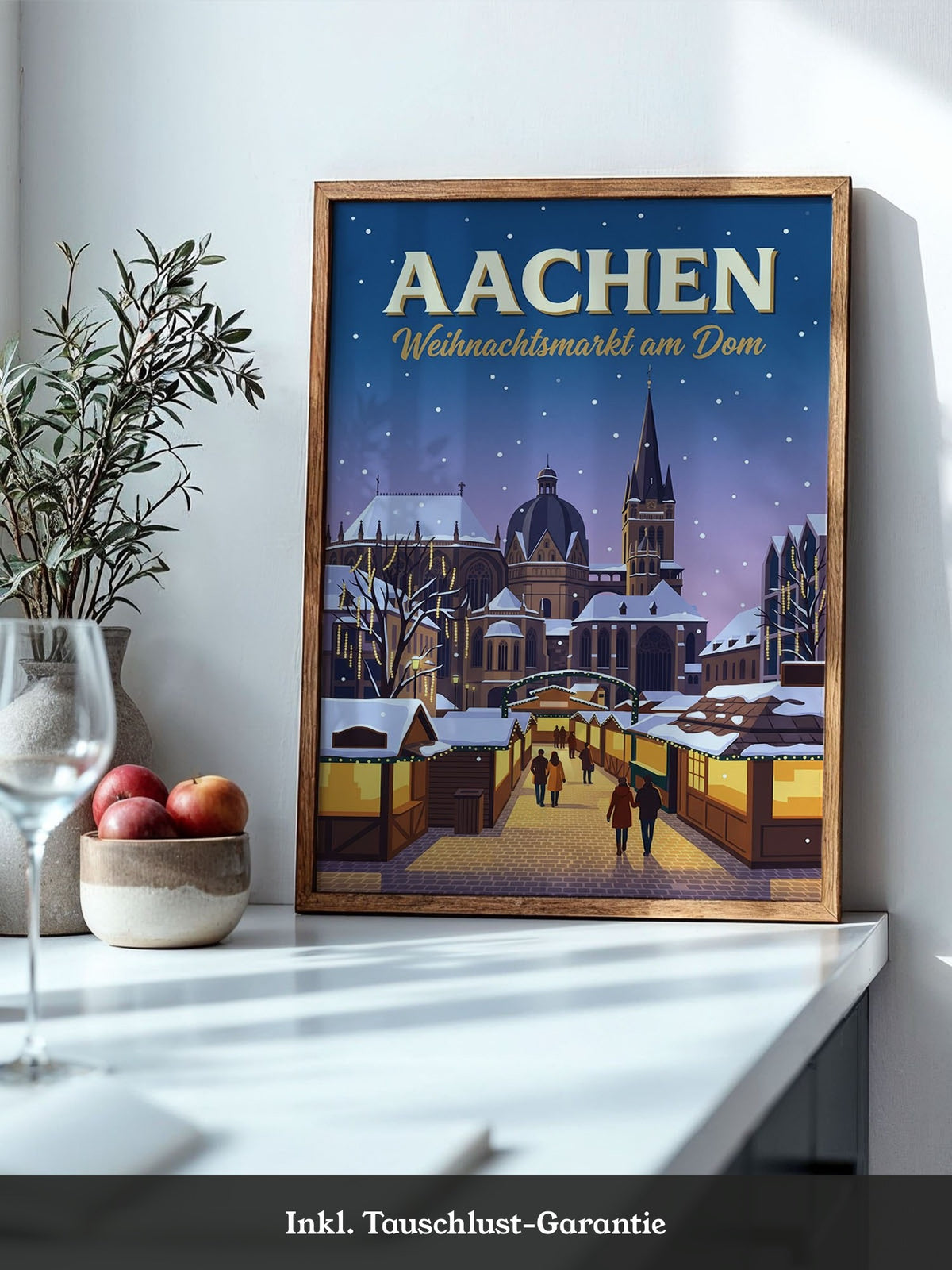 Aachen Weihnachtsmarkt Dom