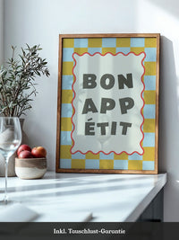 Bon Appetit Karomuster Retro