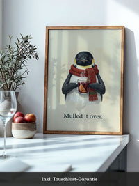 Pinguin Winter Illustration