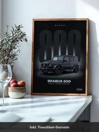 Offroader Schwarz Matt