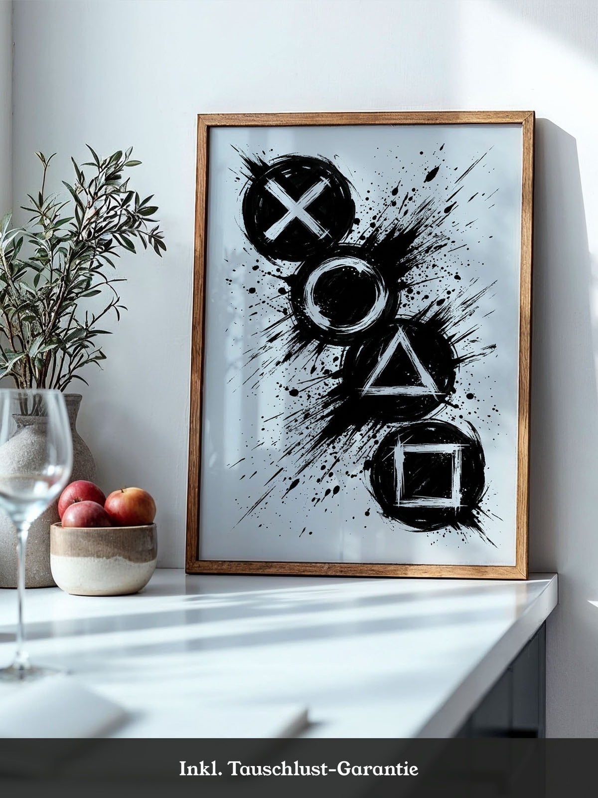 Spielkontrollen Kunst