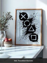 Spielkontrollen Kunst