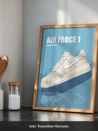 Sneaker weiß Retro-Design