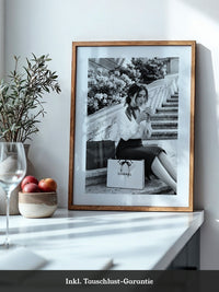 Shopping Pause stilvoll Treppen