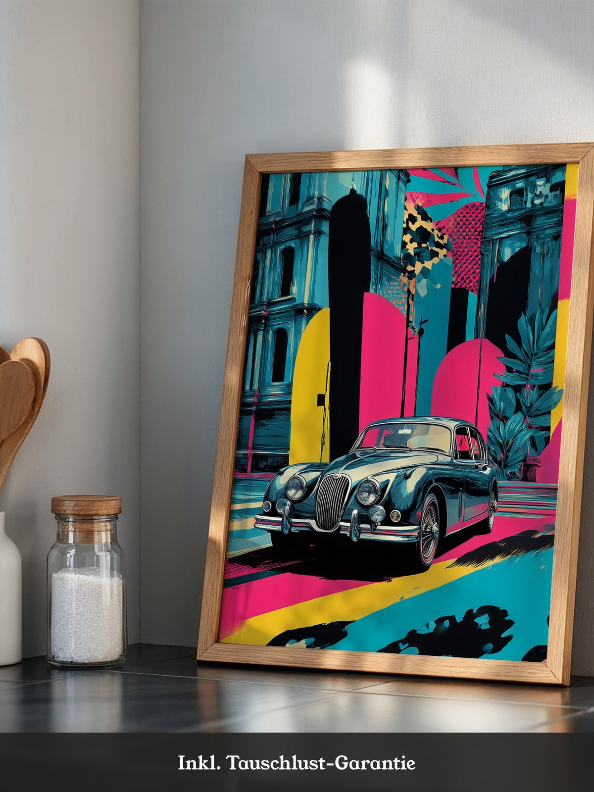 Klassiker Auto Retro Pop-Art