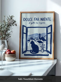 Katze Fensterblick Italienisch
