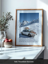 Sportwagen Winterstimmung