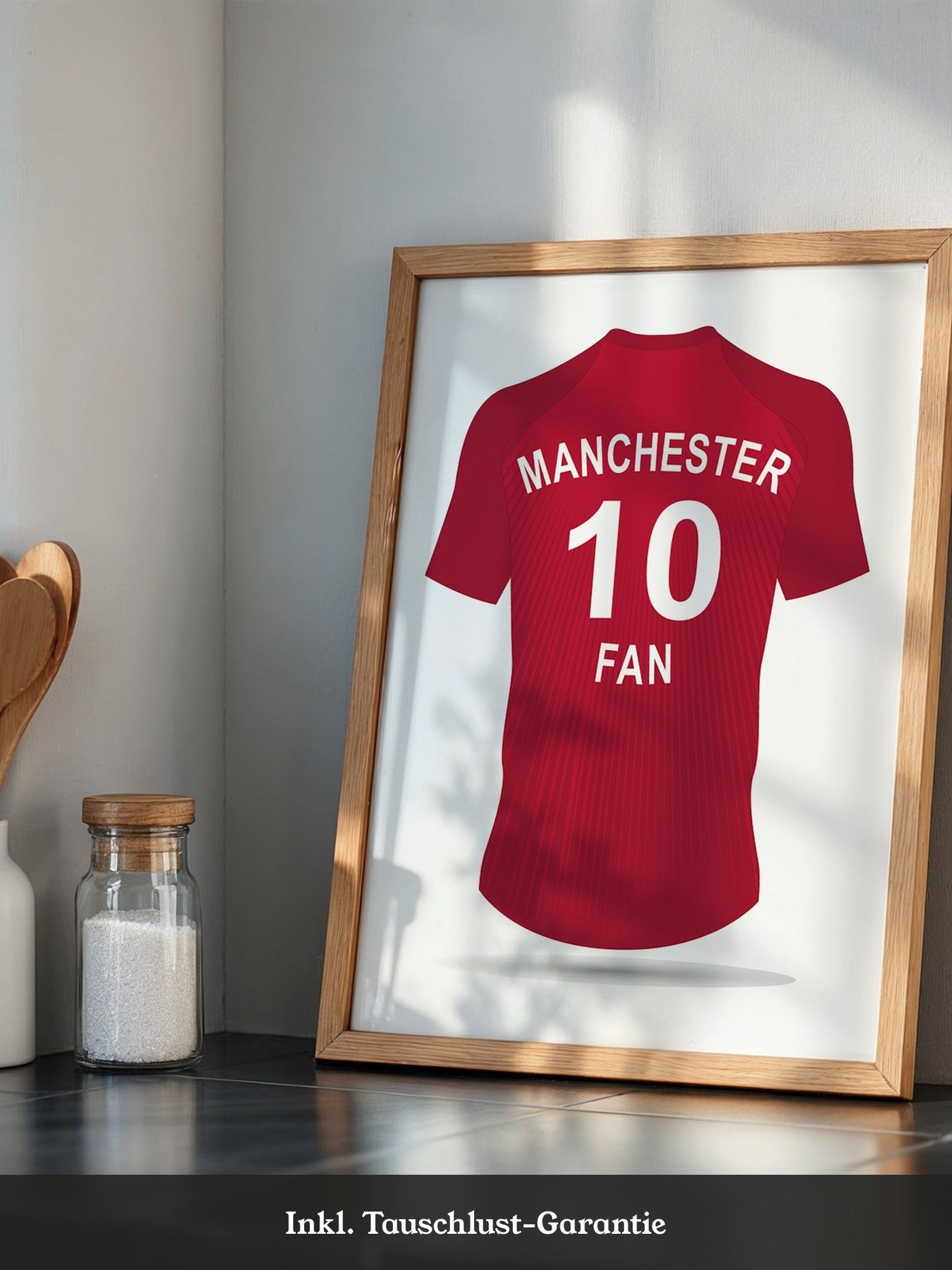 Manchester Trikot Rückenansicht