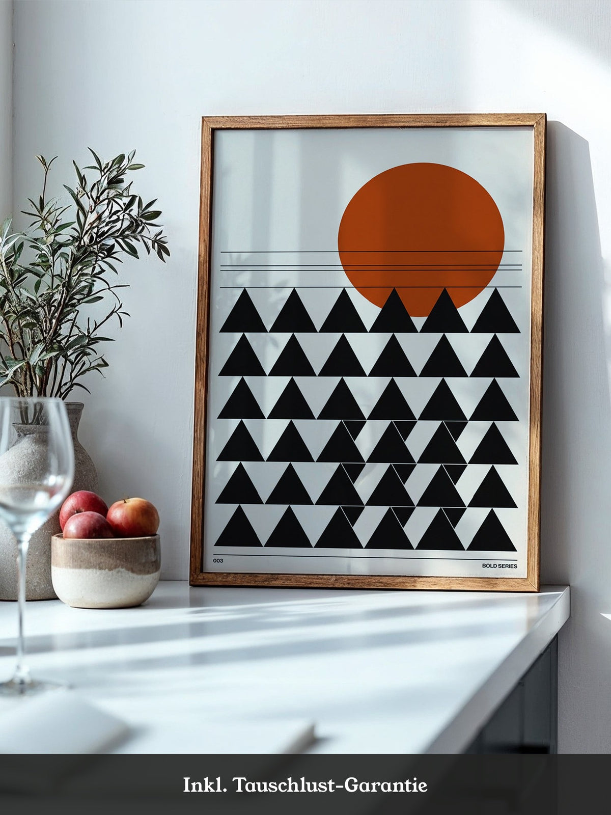 Sonnenaufgang Geometrie Minimalistisch