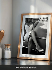 Retro Eleganz Schwarzweiß Stil