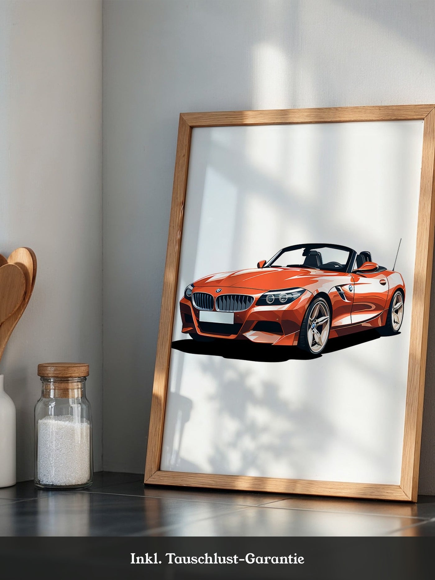 Cabrio rot Illustration