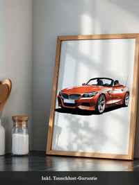 Cabrio rot Illustration