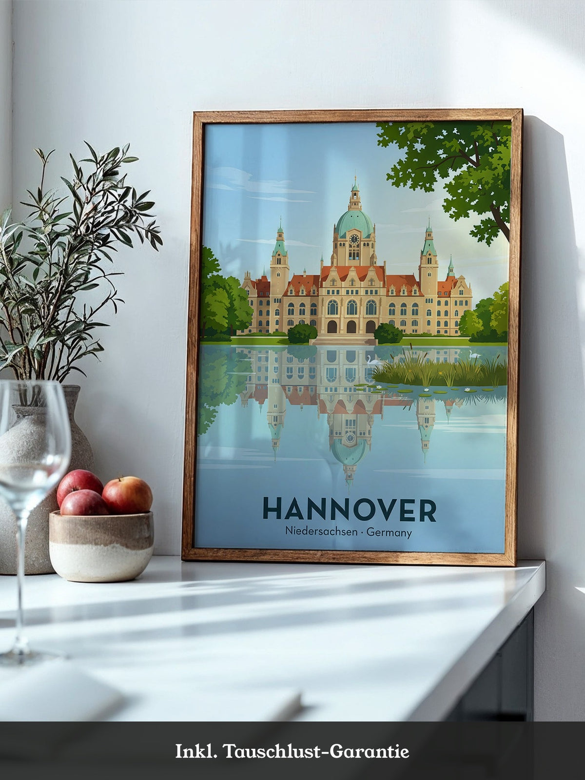 Hannover Rathaus Spiegelung