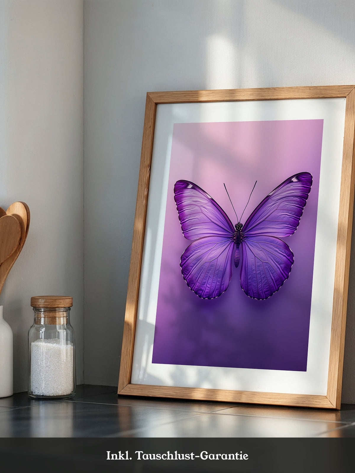 Schmetterling Lila Symmetrie