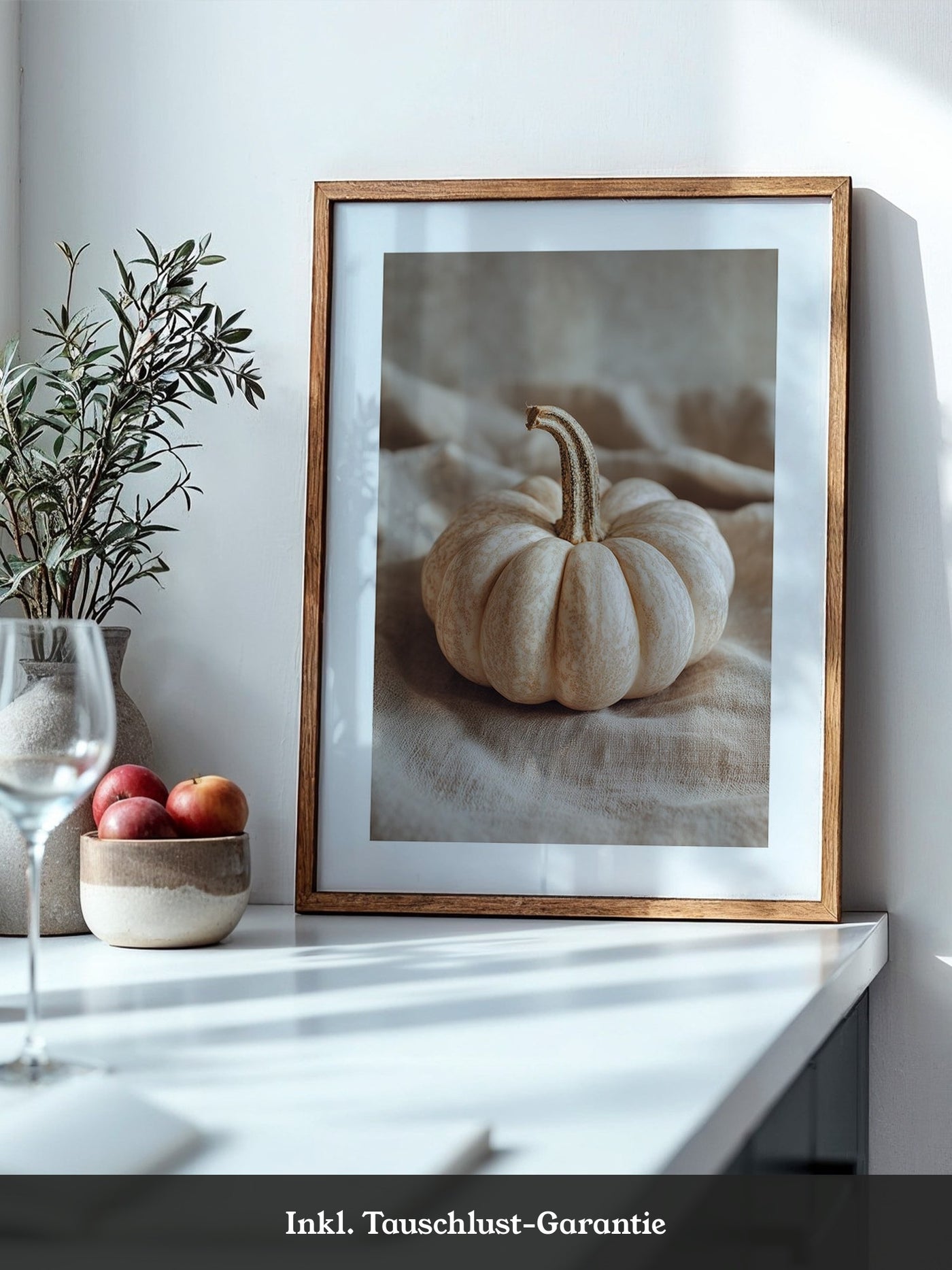 Kürbis Herbst Pastell