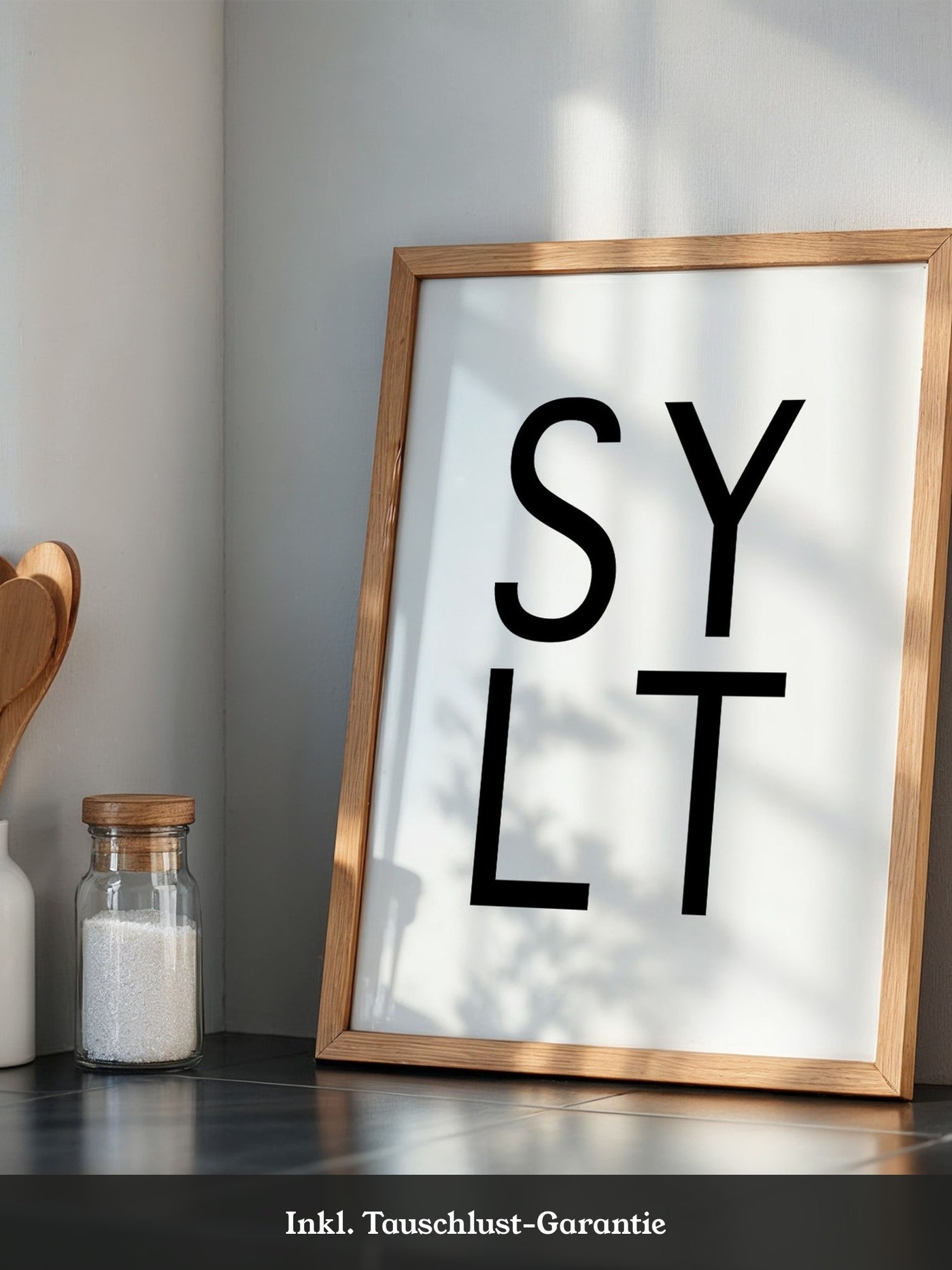 SYLT Typografie minimalistisch