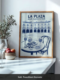 La Plaza Aperitivo Illustration