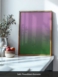 Farbverlauf Rosa Grün Pastell