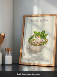 Pho Bo Kräuter Illustration