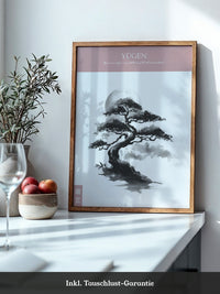 Bonsai Mondlicht Malerei