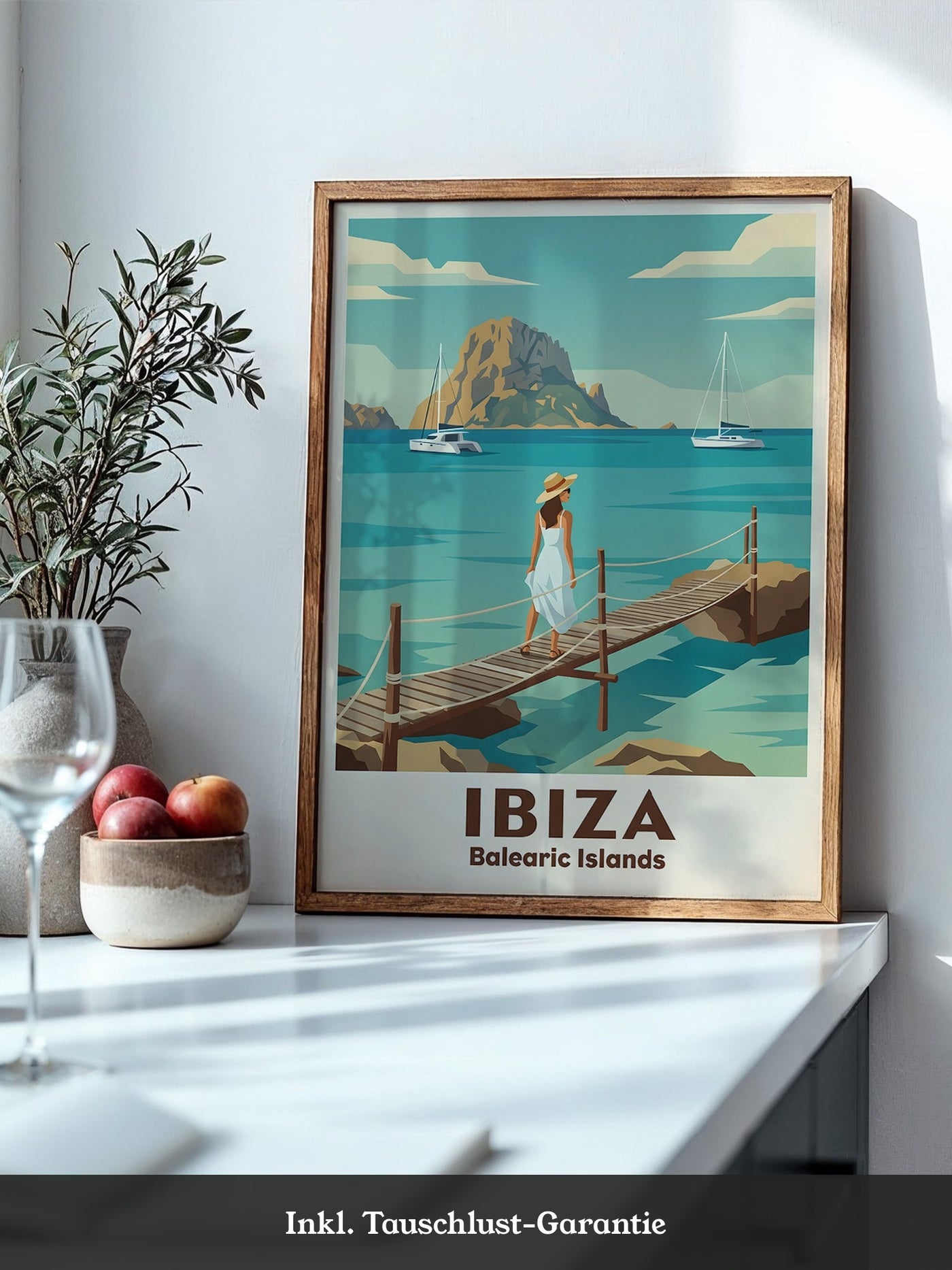 Ibiza Strand Sommerstil Retro