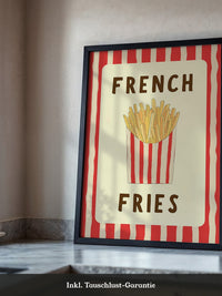 Pommes Streifen Stil