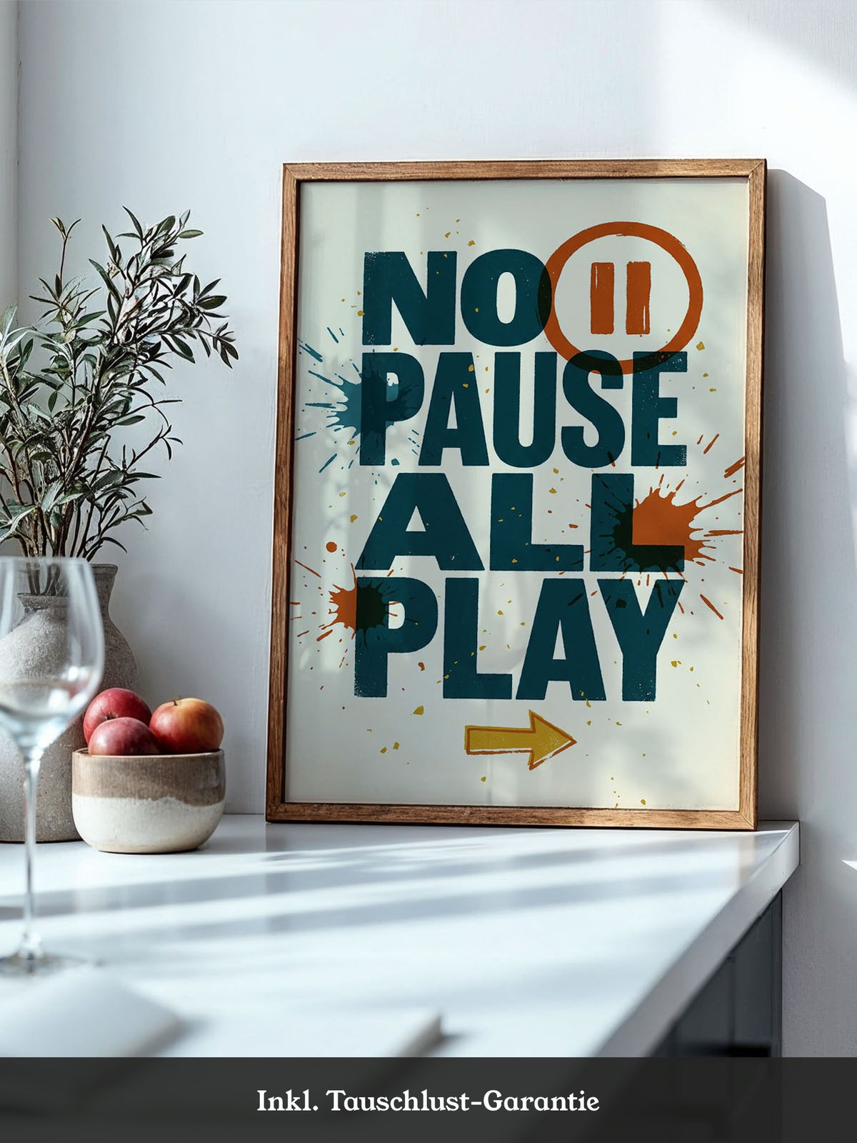 Pause Motivations Poster
