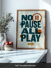 Pause Motivations Poster