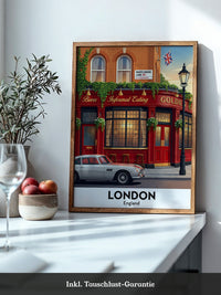Britisches Pub Retro Flair