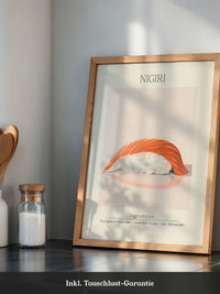 Nigiri Sushi minimalistisch