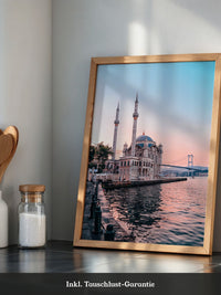 Orientalische Moschee Dämmerung