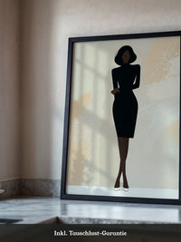 Elegante Silhouette Minimalistisch