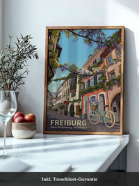 Freiburg Altstadt Fahrrad