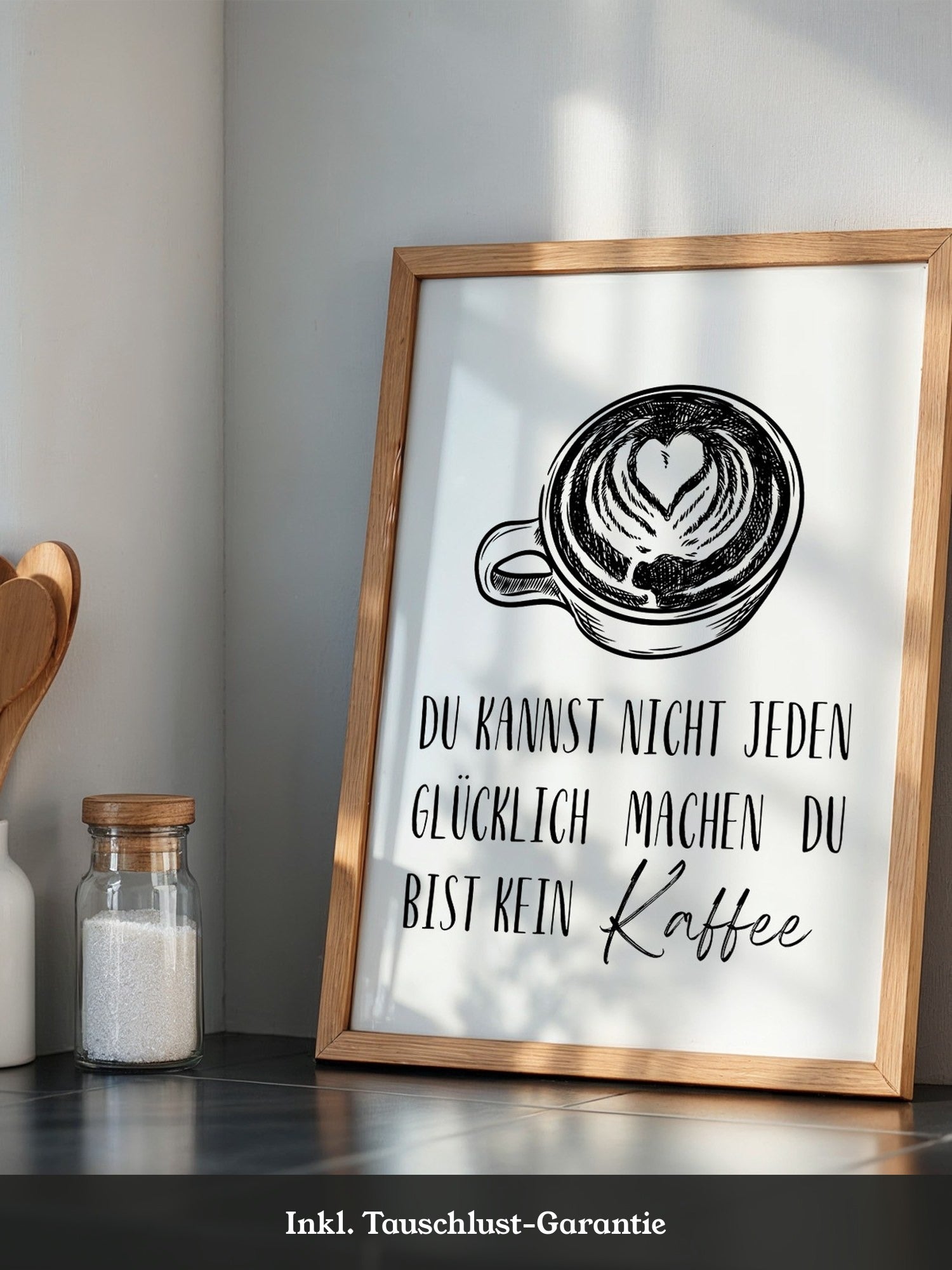 Kaffeetasse Herz Zeichnung