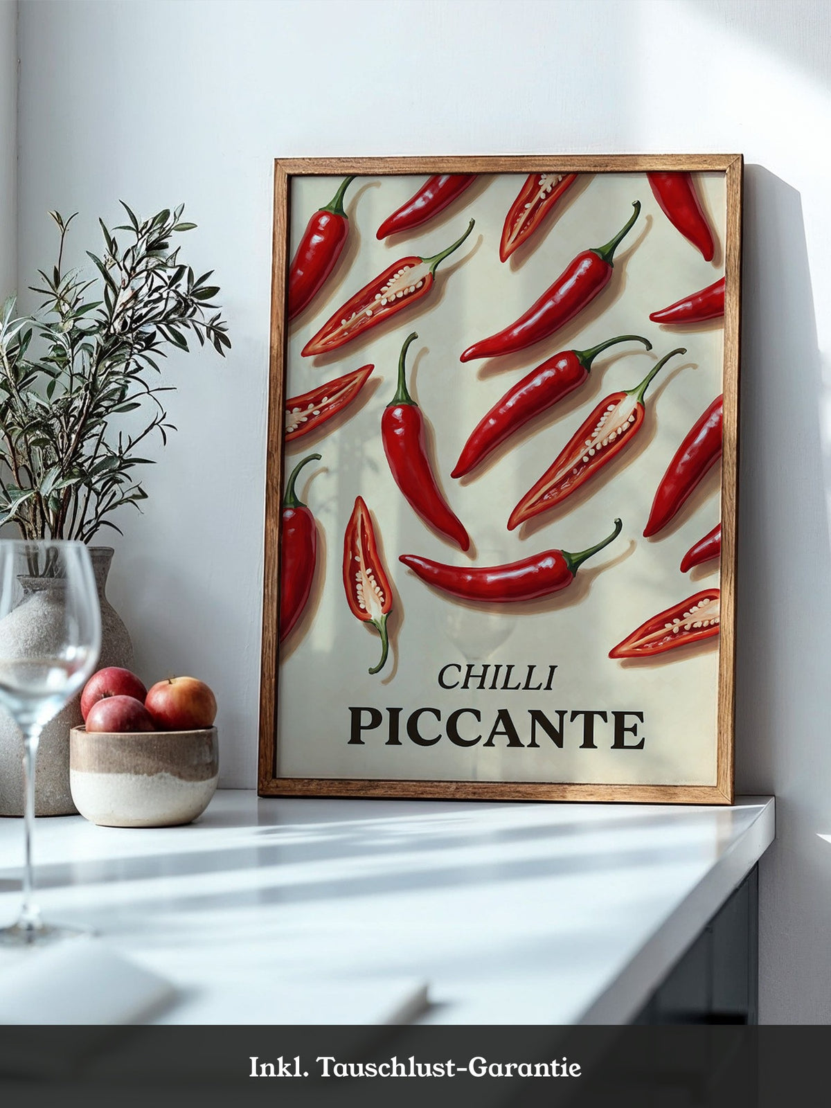 Pikante Chilischoten Rot
