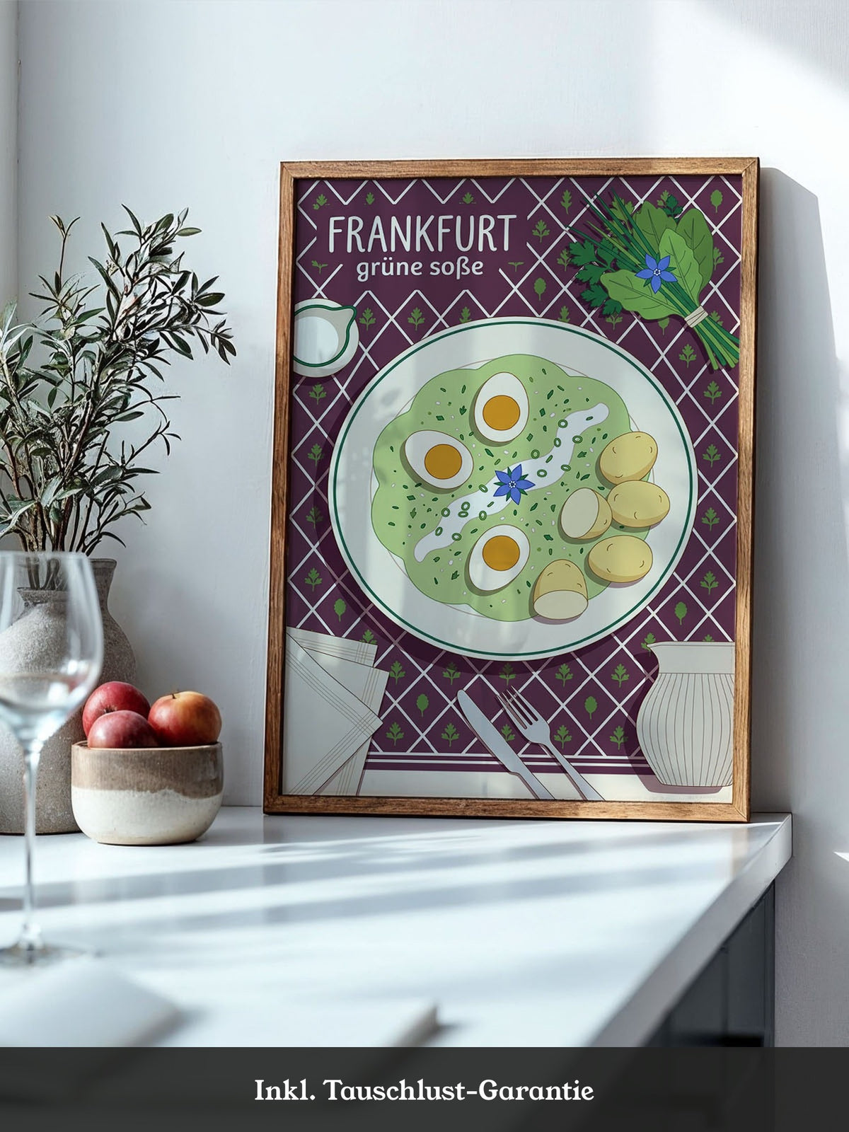 Frankfurter grüne Soße Poster