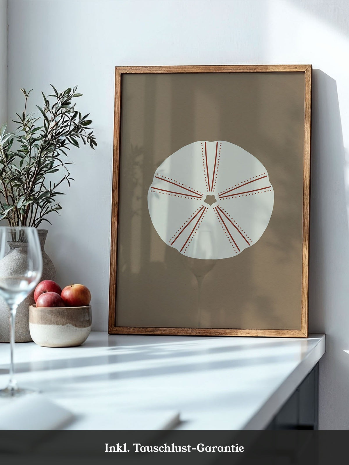 Geometrie Blume minimalistisch