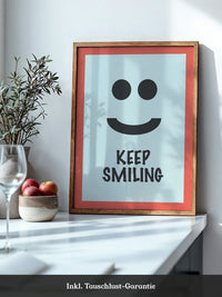Smiley Gesicht minimalistisch