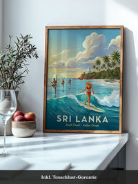 Sri Lanka Küste Wellen Abenteuer